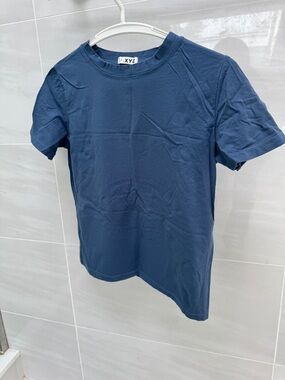 Women’s Navy Blue Crewneck T-Shirt